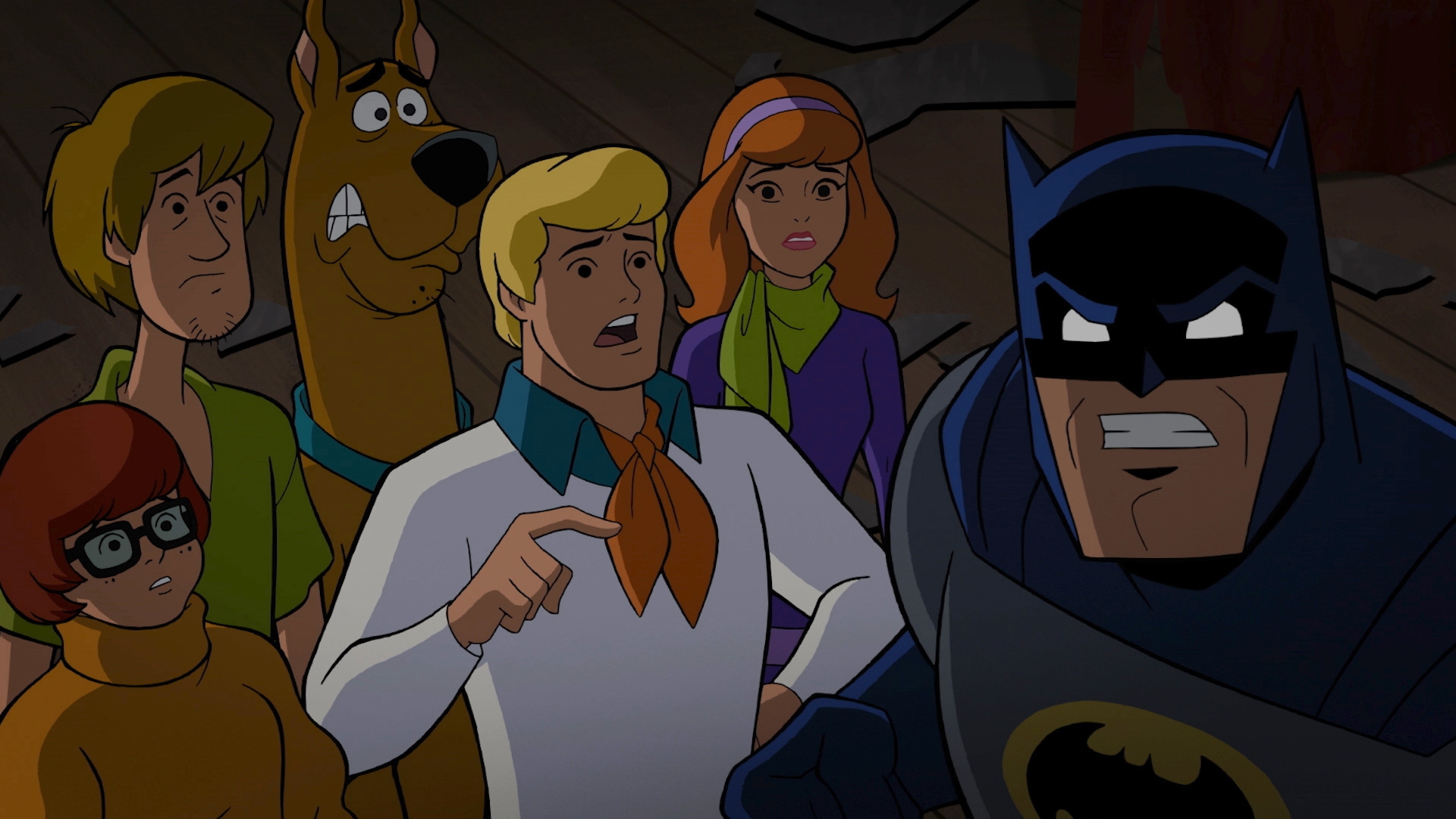 Scooby doo intro. Скуби-Ду и лига справедливости 2021. Скуби Ду и Бэтмен. Скуби-Ду встречает Бэтмена.