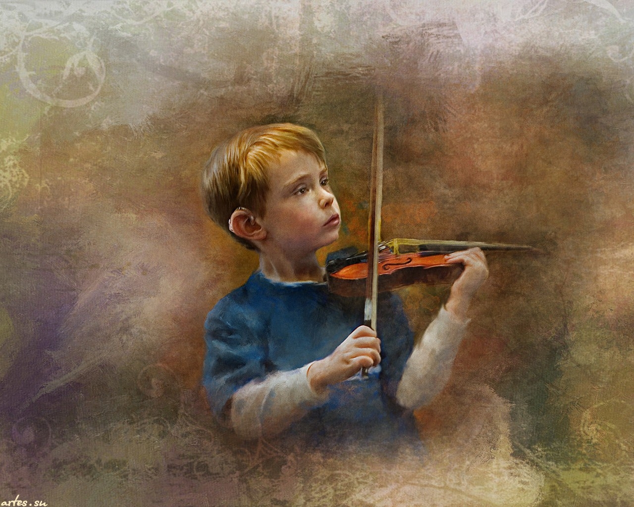 Мальчик искал скрипку. Мальчик со скрипкой. Музыкальный портрет. Звучащие картины. Мальчик со скрипкой картина.