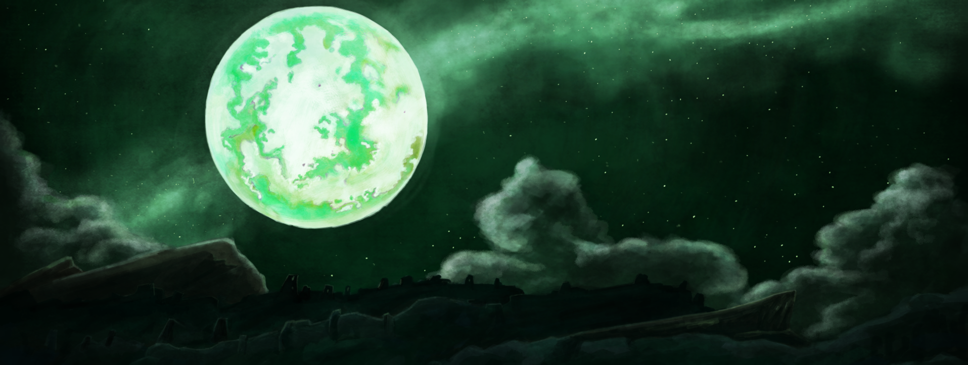 2 зеленые луны. Зеленая Луна вархаммер. Зеленая Луна. Луна большая зеленая. Луна на зеленом фоне.