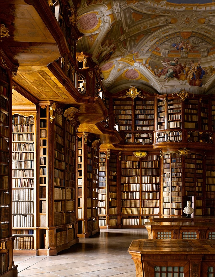 Какая библиотека лучше. Библиотека монастыря Святого Флориана, Австрия. Библиотека монастыря Санкт-Флориан. Библиотека монастыря Святого Галла. Библиотека монастыря Святого Флориана.